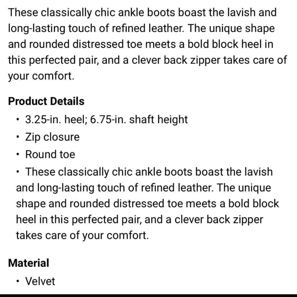 FREE PEOPLE Cecile Velvet Booties - Picture 13 of 15